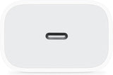 Apple 20W USB-C Compact Power Adapter: Fast and Convenient Charging, Type C Wall Charger