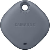 SAMSUNG Galaxy SmartTag+ Plus, 1 Pack, Bluetooth Smart Home Accessory, Attachment to Locate Lost Items, Pair with Phones Android 11 or Higher, Denim Blue