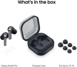Samsung Galaxy Buds 4 Pro (2026) AI True Wireless Bluetooth Earbuds, Hi-Res Audio, 2-Way Speaker, ANC 2.0, Optimized Comfort, IP57, Live Translation, Black [US Version, 2 Yr Warranty]
