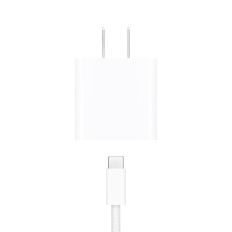 Apple 20W USB-C Compact Power Adapter: Fast and Convenient Charging, Type C Wall Charger