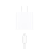 Apple 20W USB-C Compact Power Adapter: Fast and Convenient Charging, Type C Wall Charger