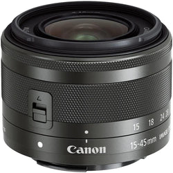 Canon EF-M 15-45mm f/3.5-6.3 is STM Lens (Graphite)
