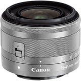 Canon EF-M 15-45mm f/3.5-6.3 is STM Lens (Graphite)
