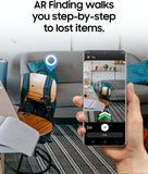 SAMSUNG Galaxy SmartTag+ Plus, 1 Pack, Bluetooth Smart Home Accessory, Attachment to Locate Lost Items, Pair with Phones Android 11 or Higher, Denim Blue