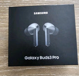 SAMSUNG Galaxy Buds 3 Pro AI True Wireless Bluetooth Earbuds, Noise Cancelling, Sound Optimization, Real-Time Interpreter, Redesigned Comfort Fit, Silver