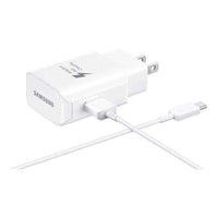 Thumbnail for Samsung Galaxy S8 Samsung 25W Fast Charging (AFC) Travel Charger With Type C - White - Fastbatterycharger.com