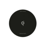 Xentris 10W Qi Rapid Charge Wireless Charging Pad - Black - Fastbatterycharger.com