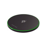 Xentris 5W Qi Wireless Charging Pad - Black 5W Standard Qi-Certified Ultra Slim Wireless Charger for iPhone X, iPhone 8 / 8 Plus works with samsung series as well - Fastbatterycharger.com
